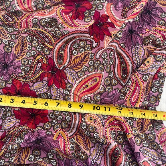 Johnny Was Silk Lioness Easy Pull on Pants Elastic Waist Size XL - Picture 7 of 10